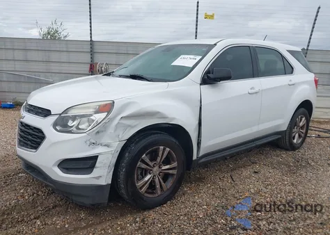 2016 Chevrolet Equinox Ls z USA, uszkodzony, nr VIN 2GNALBEK1G1120865